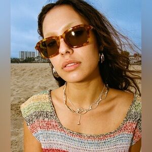 Crap Eyewear Sunglasses The Heavy Tropix - Blonde Tortoise Bio Polarized